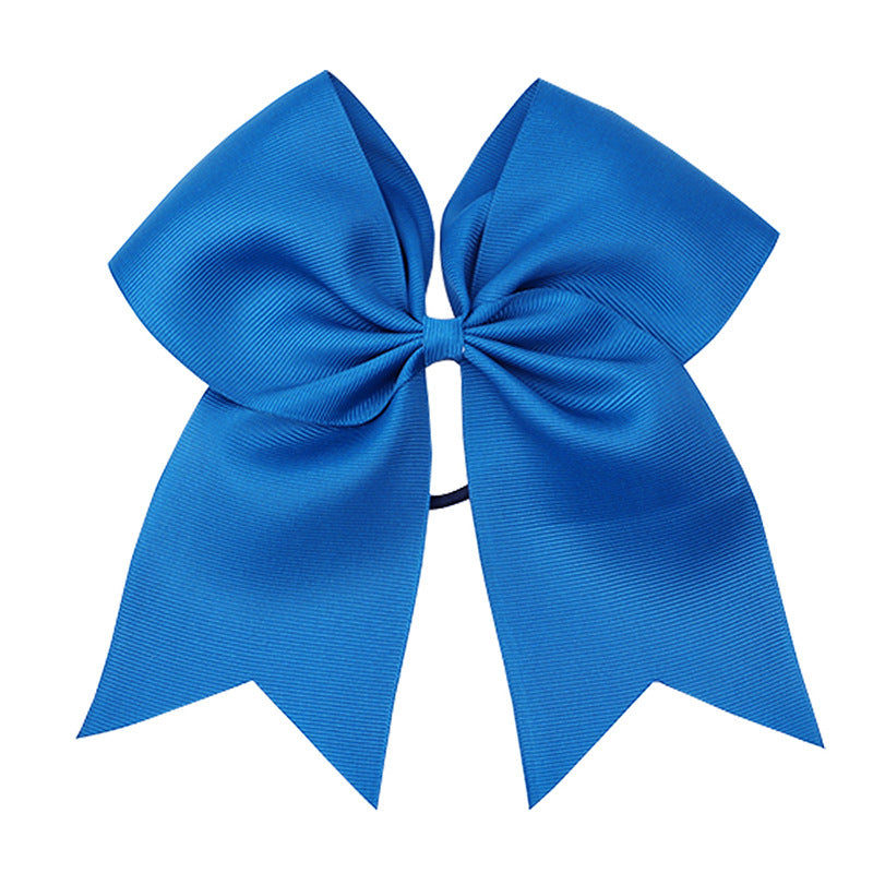 Bows al por mayor Bows de 8 pulgadas Cheerleader Swallowtail Cail Hair Scrunchies